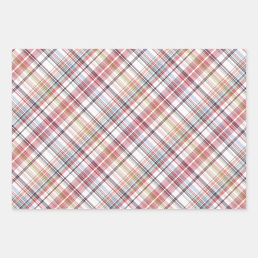 Donkerblauw licht zwart koraal roze witte plaat inpakpapier vel (Voorkant 2)