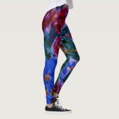 Donkerblauw, maroon, werkout of leuke vrouwen leggings (Rechts)