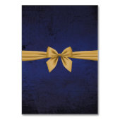 Donkerblauw met gouden baard kaart (Achterkant)