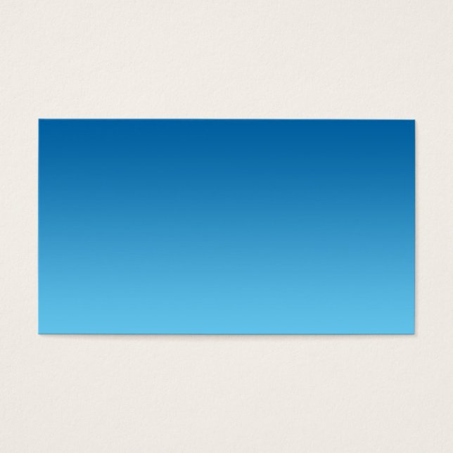 Donkerblauw Ombre Visitekaartje (Voorkant)