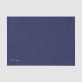 Donkerblauw ontkoppelingspagina tissuepapier