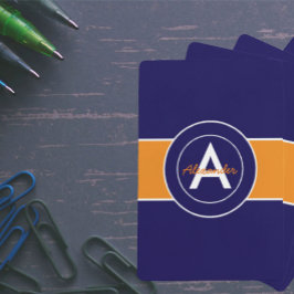 Donkerblauw Oranje Pokerkaarten