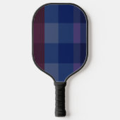 Donkerblauw, paarse, maroon-witpalmpeddel pickleball paddle (Voorkant)