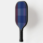 Donkerblauw, paarse, maroon-witpalmpeddel pickleball paddle (Links)