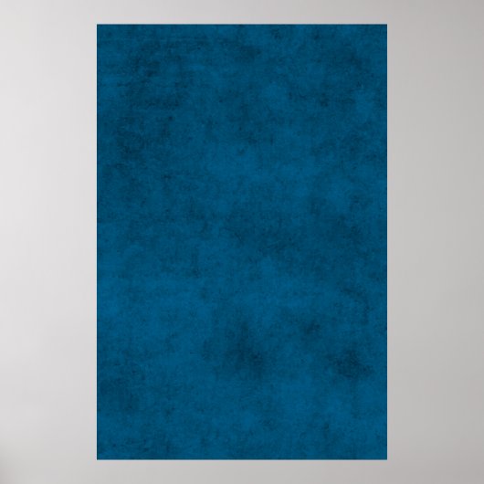  donkerblauw papierperkament op maat poster (Voorkant)