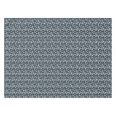 Donkerblauw patroon met vlinders tafelkleed (Voorkant (Horizontaal))