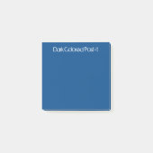 Donkerblauw Post-it® Notes (Voorkant)