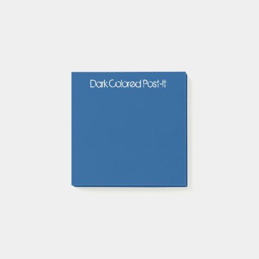 Donkerblauw Post-it® Notes (Voorkant)