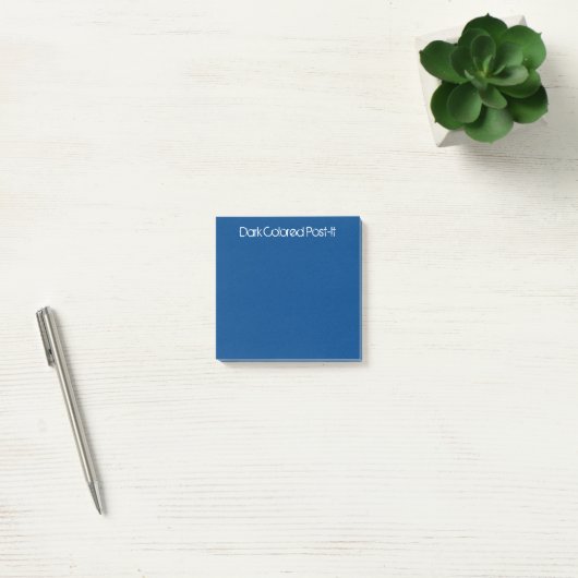 Donkerblauw Post-it® Notes (Kantoor)