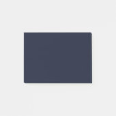 Donkerblauw Post-it® Notes (Voorkant)