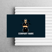 Donkerblauw Reparatie & Onderhoud Handyman Visitekaartje