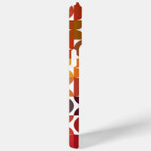 Donkerblauw Sinaasappel Rood Groen Mideeuw Kunstpa Case-Mate iPhone Case (Achterkant / Rechts)