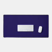 Donkerblauw Solid Color Desk Mat (Keyboard & Muis)