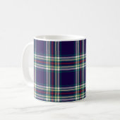 Donkerblauw  spelden koffiemok (Voorkant links)