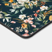 Donkerblauw stijlventilator bureaumat (Hoek)