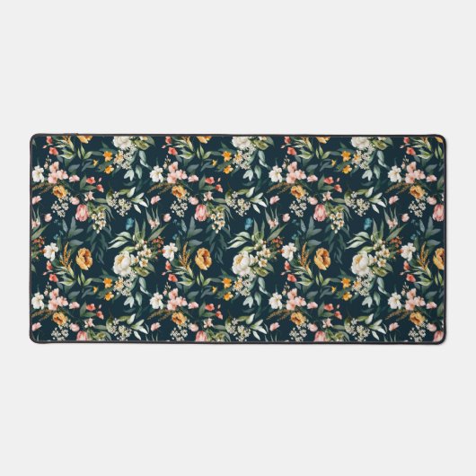 Donkerblauw  stijlventilator bureaumat (Voorkant)