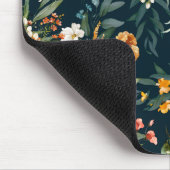 Donkerblauw  stijlventilator muismat (Hoek)