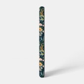 Donkerblauw  stijlventilator samsung galaxy hoesje (Linkerkant)