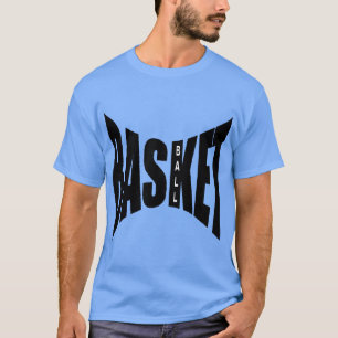 Donkerblauw T-shirt caroline  BASKETBAL