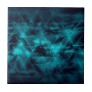 Donkerblauw Tegeltje