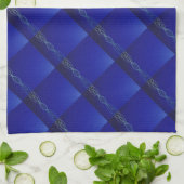 Donkerblauw Theedoek (Gevouwen)