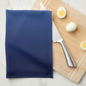 Donkerblauw Theedoek (Quarter Fold)