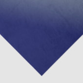 Donkerblauw verloop tissuepapier (Detail)