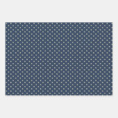 Donkerblauw Verpakkend Document Vlak Blad 3 stukke Inpakpapier Vel (Voorkant 3)