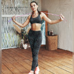 Donkerblauw wervelpatroon leggings<br><div class="desc">Geniet van deze donkerblauwe leggings met wervelpatronen voor hardlopen,  yoga,  fitness training of andere vrijetijdsactiviteiten. Ik woon in mijn leggings. Ze zijn de meest comfortabele bodems om te draag.</div>