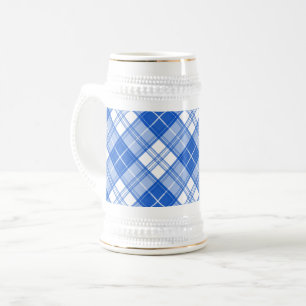 Donkerblauw wit trilpatroon yxm0uat9 diagonaal bierpul