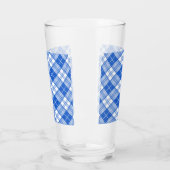 Donkerblauw wit trilpatroon yxm0uat9 diagonaal glas (Links)