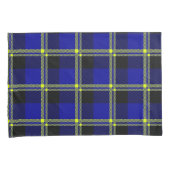 Donkerblauw, zwart en geel kussensloop (Voorkant-Rechts)