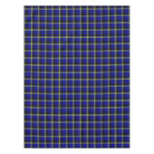 Donkerblauw, zwart en geel tafelkleed (Voorkant)