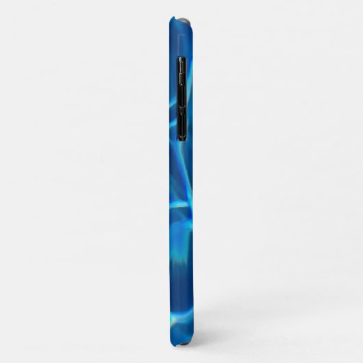 Donkerblauw Zwembad Water Case-Mate iPhone Case (Achterkant/links)