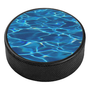 Donkerblauw Zwembad Water Hockey Puck