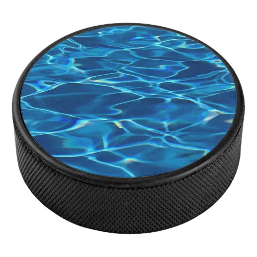 Donkerblauw Zwembad Water Hockey Puck (3/4)