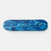 Donkerblauw Zwembad Water Persoonlijk Skateboard (Horizontaal)