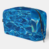 Donkerblauw Zwembad Water Toilettasje (Rechterhoek)