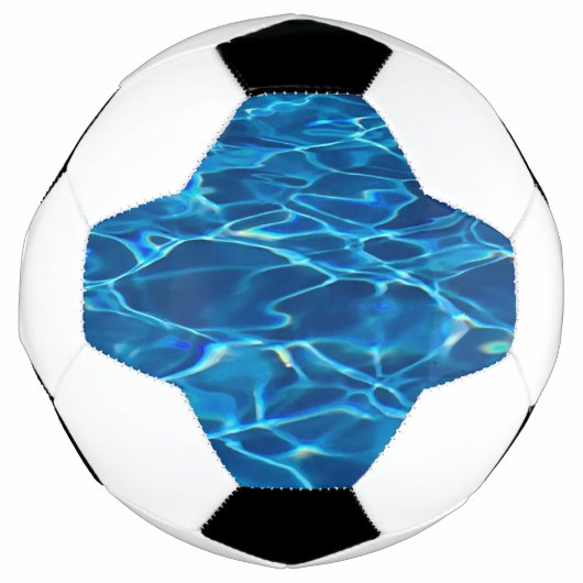 Donkerblauw Zwembad Water Voetbal (Voorkant)