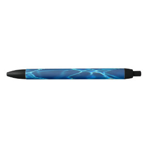 Donkerblauw Zwembad Water Zwarte Inkt Pen