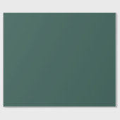 Donkerblauwachtig voor groen - inpakpapier (Vlak)