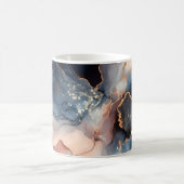 Donkerblauwe alcoholinkt koffiemok (Center)