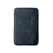 Donkerblauwe Camo Abstract Badmat (Voorkant Verticaal)