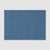 Donkerblauwe denim textuur tissuepapier (Voorkant)