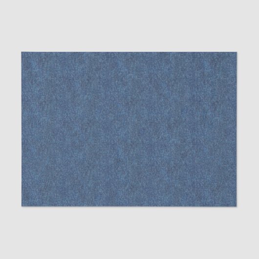 Donkerblauwe denim textuur tissuepapier (Voorkant)