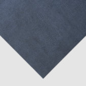 Donkerblauwe denim tissuepapier (Detail)