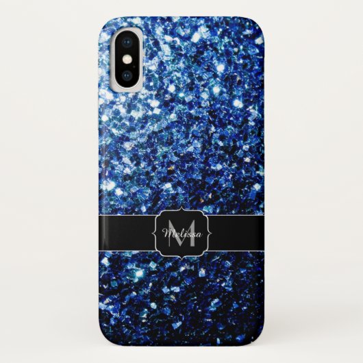 Donkerblauwe, diepe gladde vleugjes Case-Mate iPhone case (Achterkant)