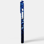 Donkerblauwe, diepe, gladde vleugjes Case-Mate iPhone case (Achterkant / Links)