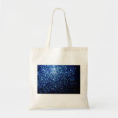 Donkerblauwe, diepe, gladde vleugjes tote bag (Voorkant)