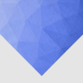 Donkerblauwe geometrische mesh-patroon met verloop tissuepapier (Detail)